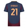 AS Roma Paulo Dybala #21 Tredjedrakt 2024-25 Kortermet